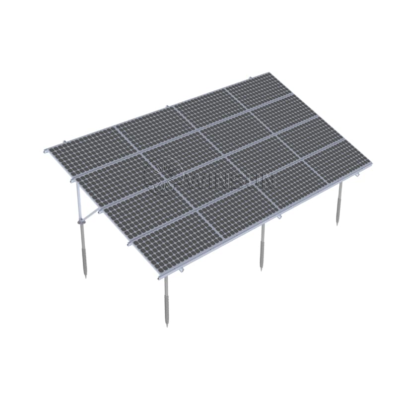 aluminum ground mounting system