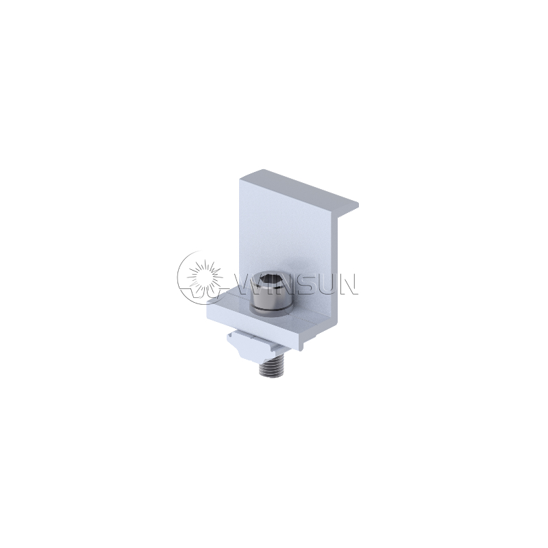 end clamp for PV modules fastening