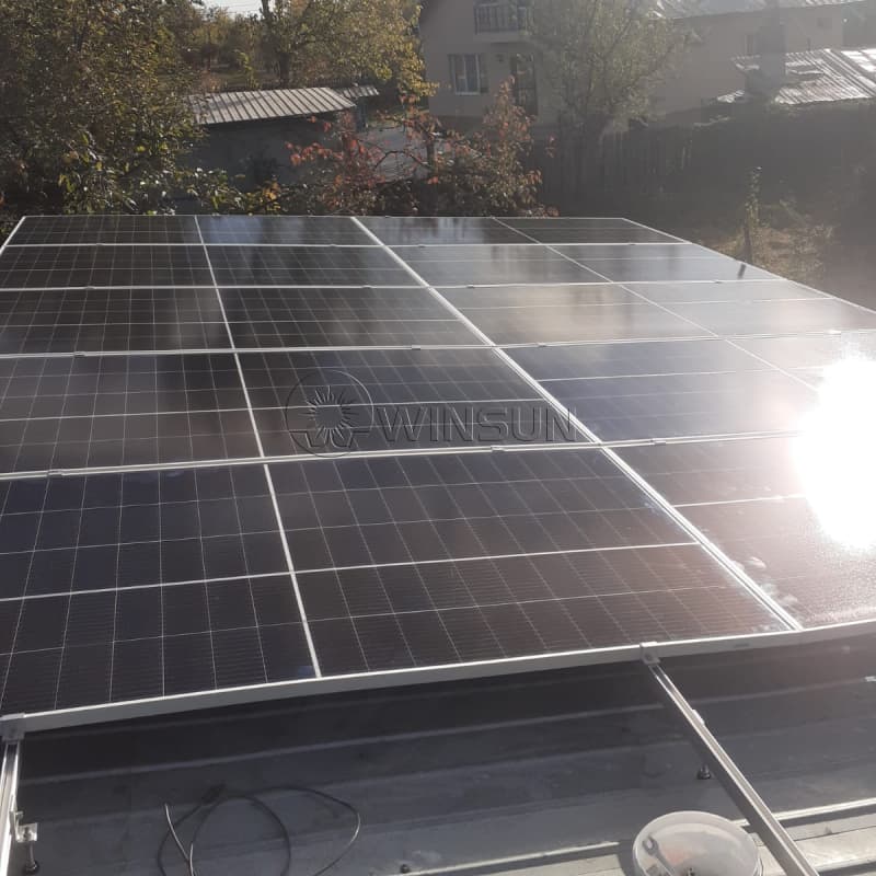 winsun hanger bolt solar mounting system installation case