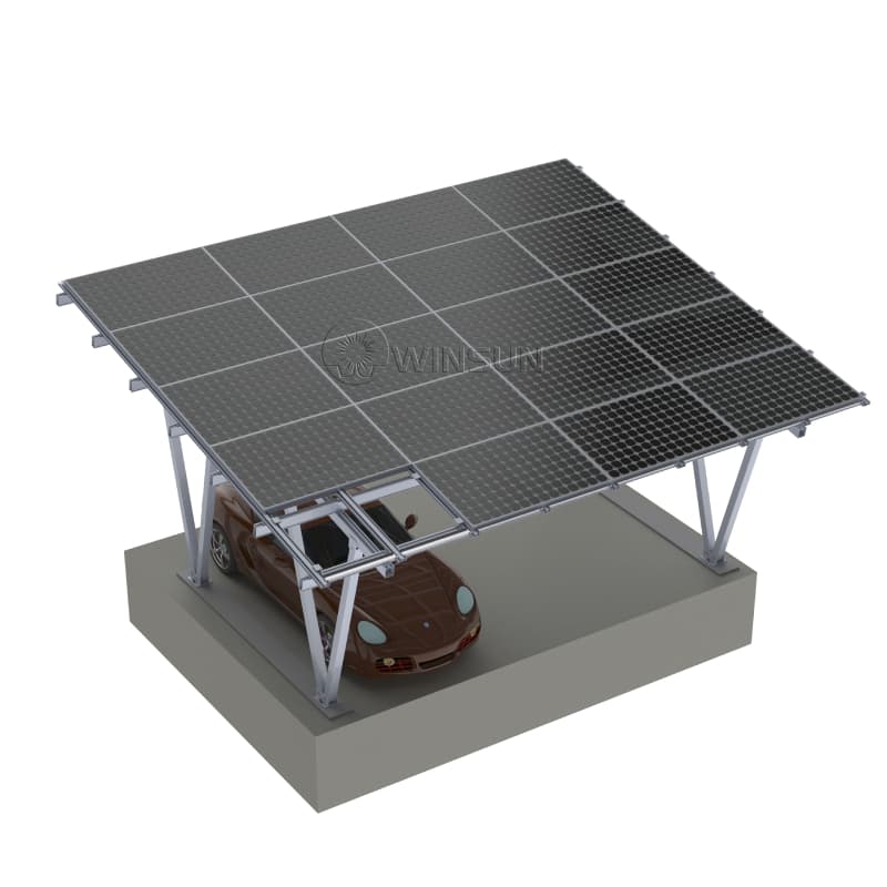 waterproof solar panel carport