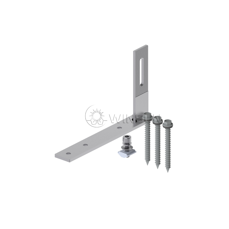 flat roof solar mounting hook
