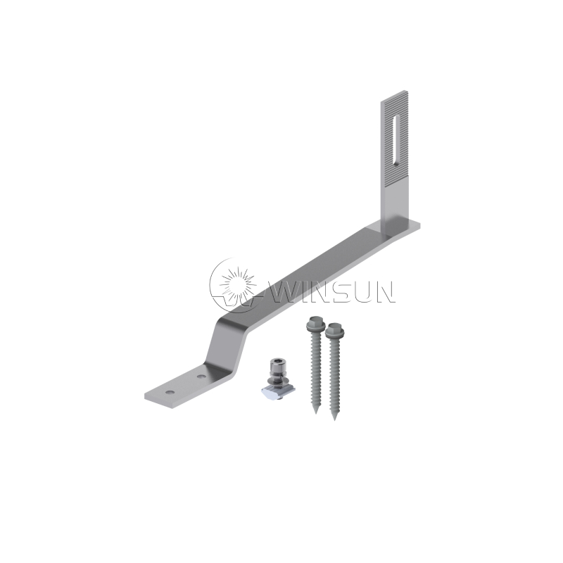 stainless steel tile roof hook for solar panel mounting