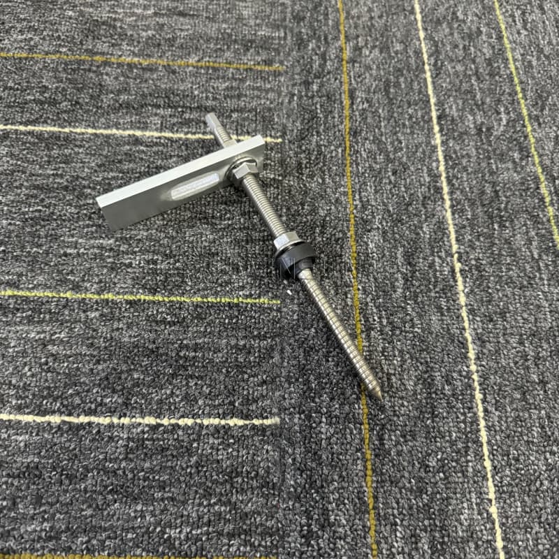 hanger bolt with alumium adapter plate