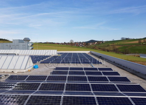 200KW Ballasted Solar Mounting System In Ireland