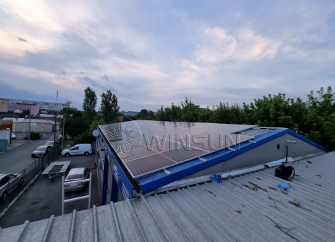 16KW R27 Mini Rail Solar Mounting System In Romania