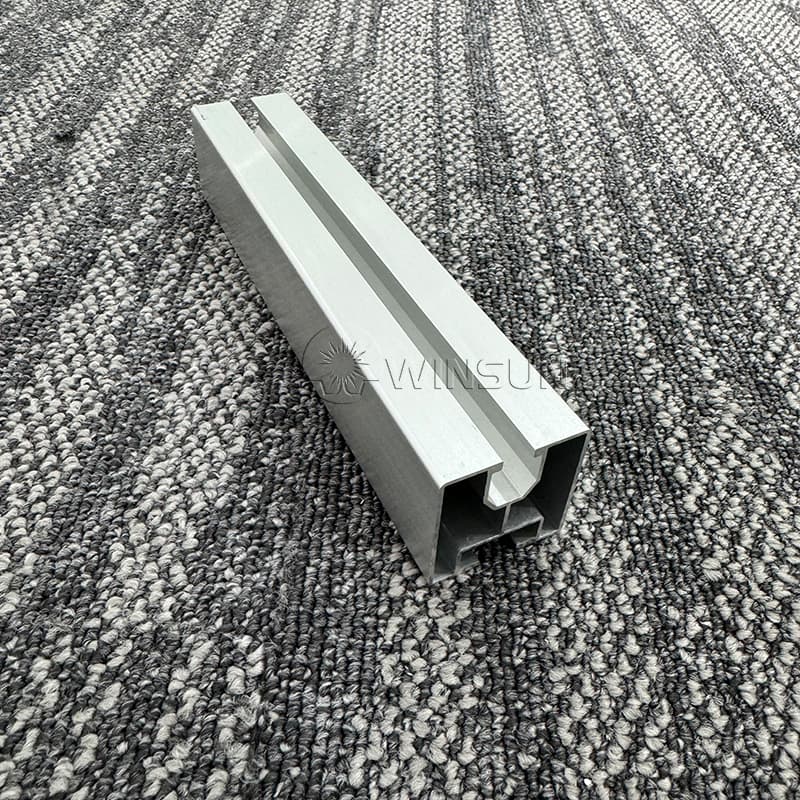 solar roof mounting rail