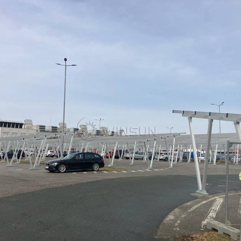 Solar Power Car Port