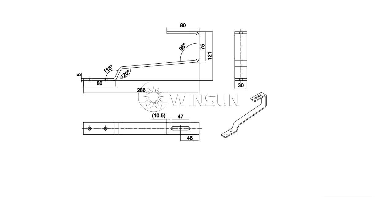 tile roof solar panel mounting bracket